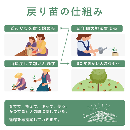 【25年秋発送開始】贈り苗（戻り苗 for GIFT）